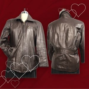 ST.JOHNS  Bay Brown Genuine Cow Leather Size Smal  l